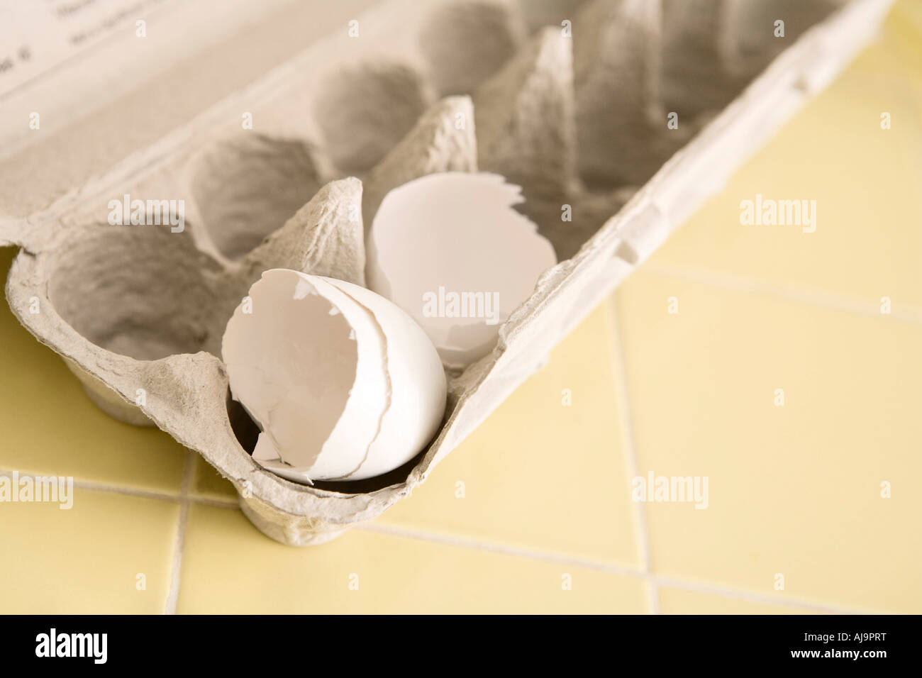 Egg Shells Stock Photo