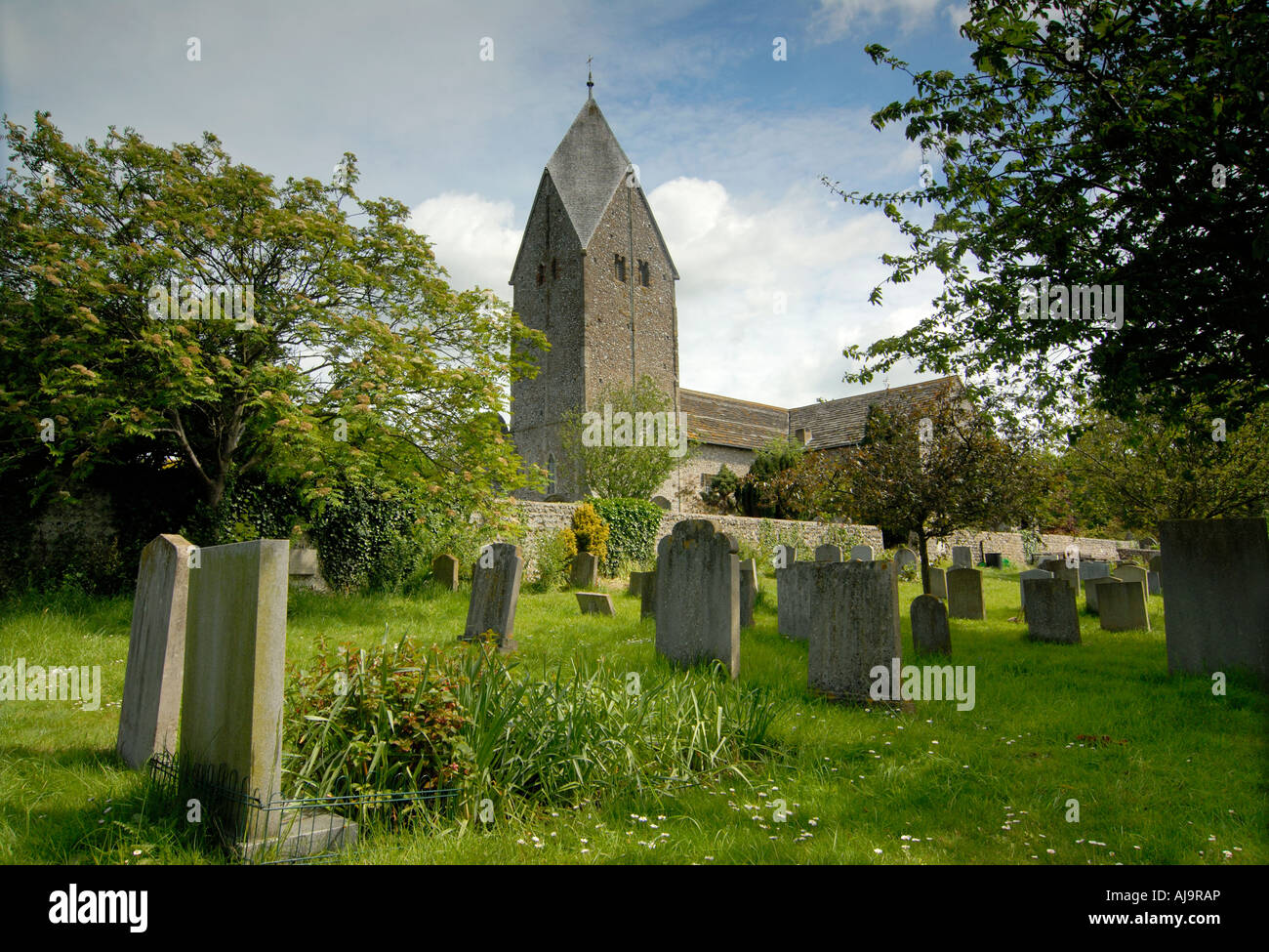 St marys, sompting, west sussex hi-res stock photography and images - Alamy