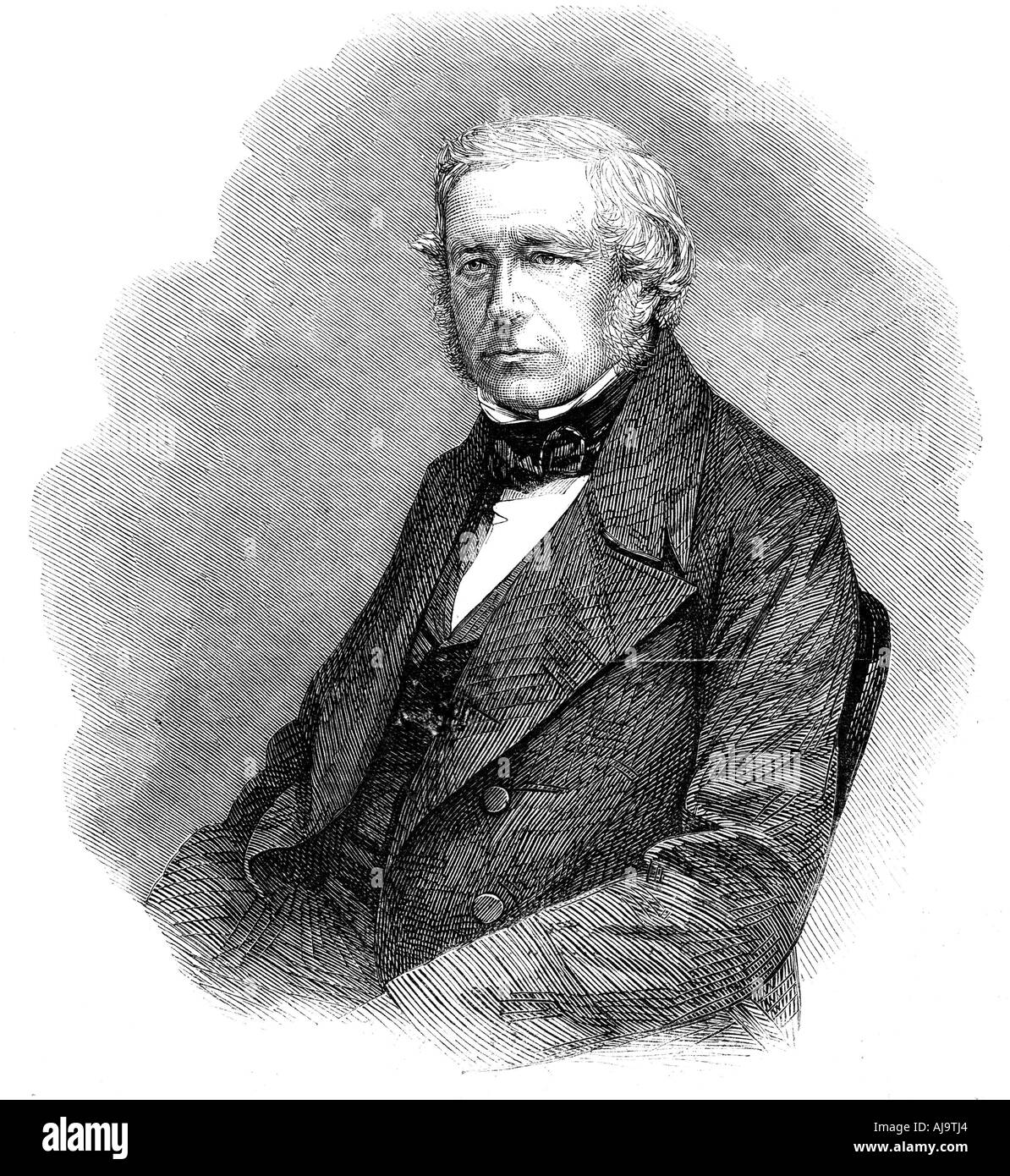John Stevens Henslow, English botanist, geologist and clergyman, 1861. Artist: Anon Stock Photo