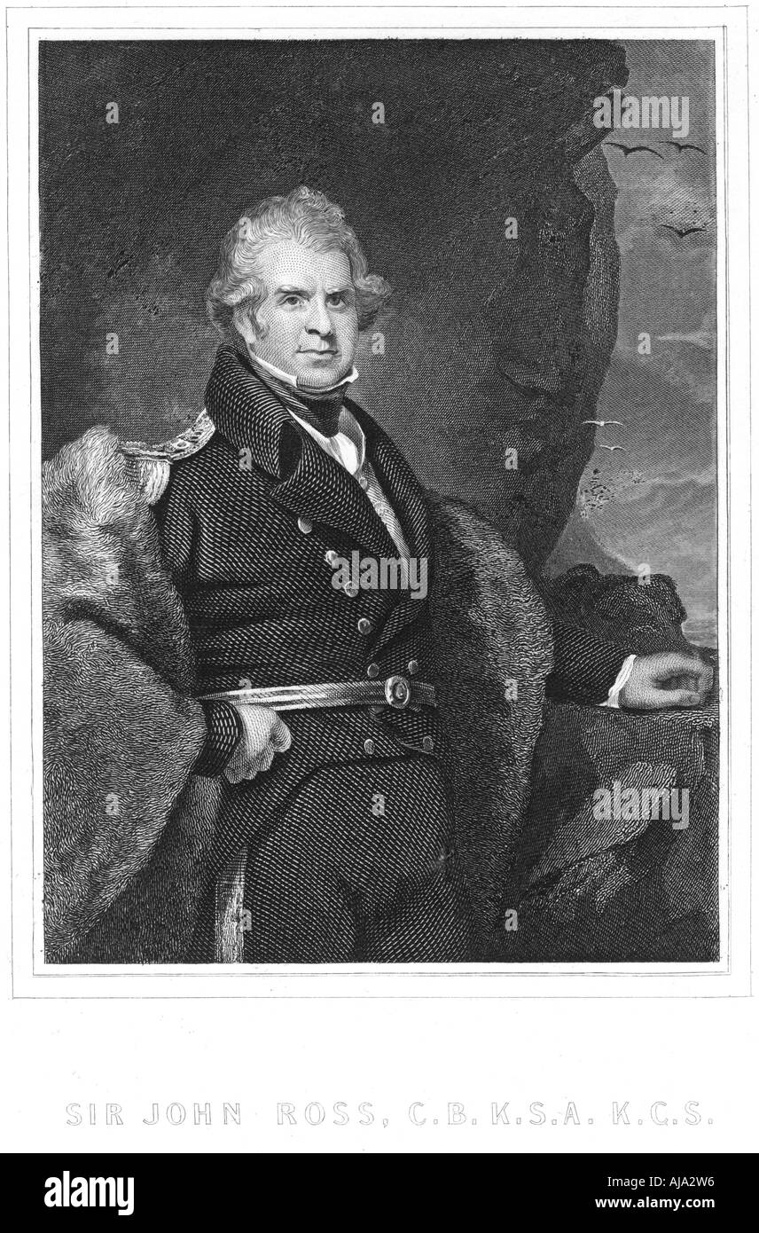 John Ross, British polar explorer and naval officer, 19th century. Artist Unknown Stock Photo