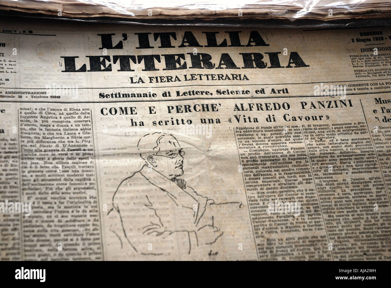 Italian Newspaper For High Resolution Stock Photography And Images Alamy