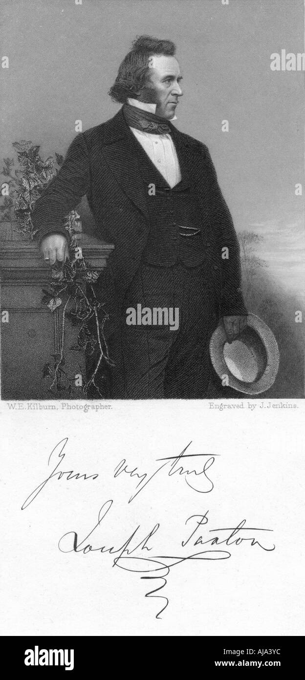 Joseph paxton hires stock photography and images Alamy