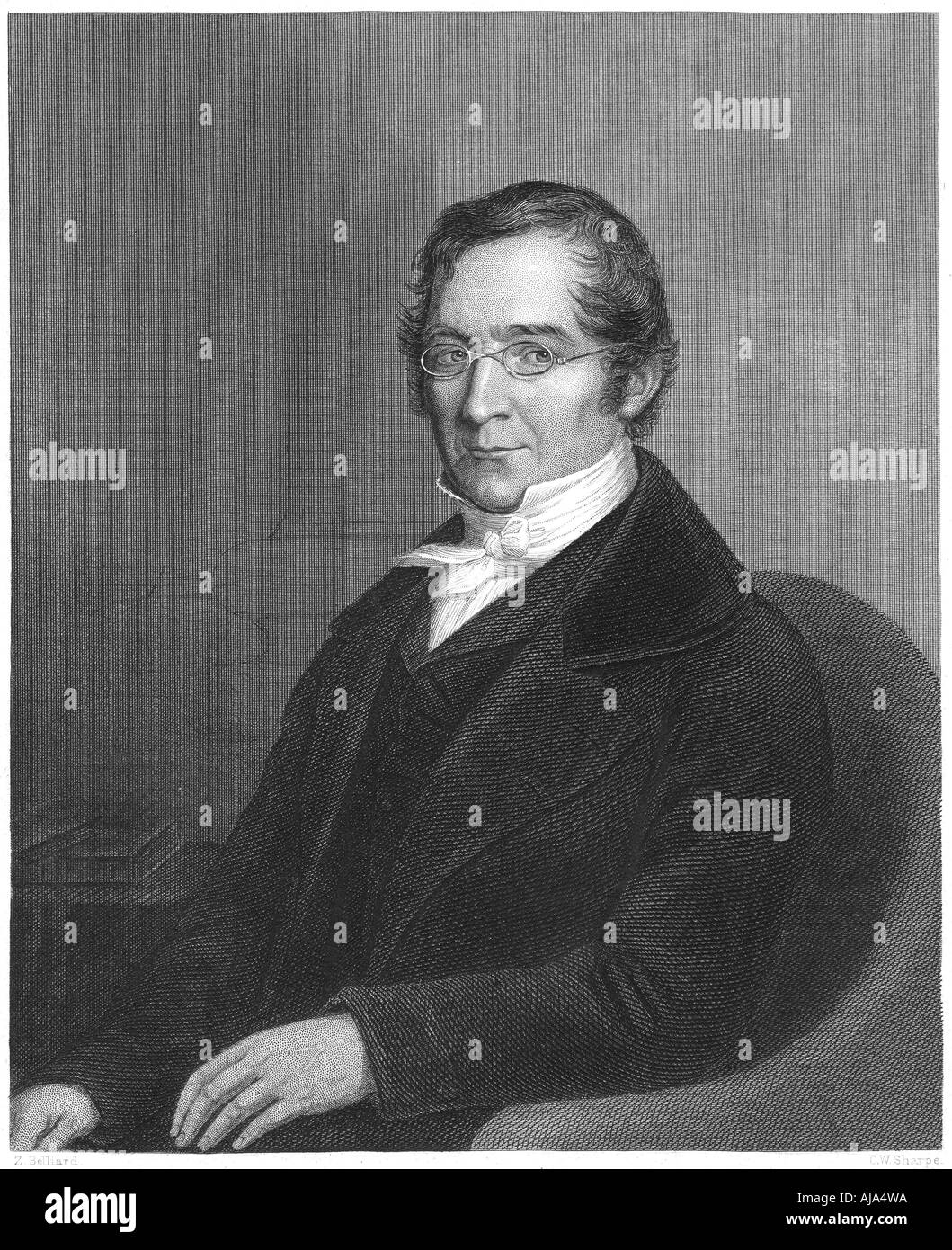 Joseph Louis Gay-Lussac, French chemist and physicist, c1860. Artist: Unknown Stock Photo