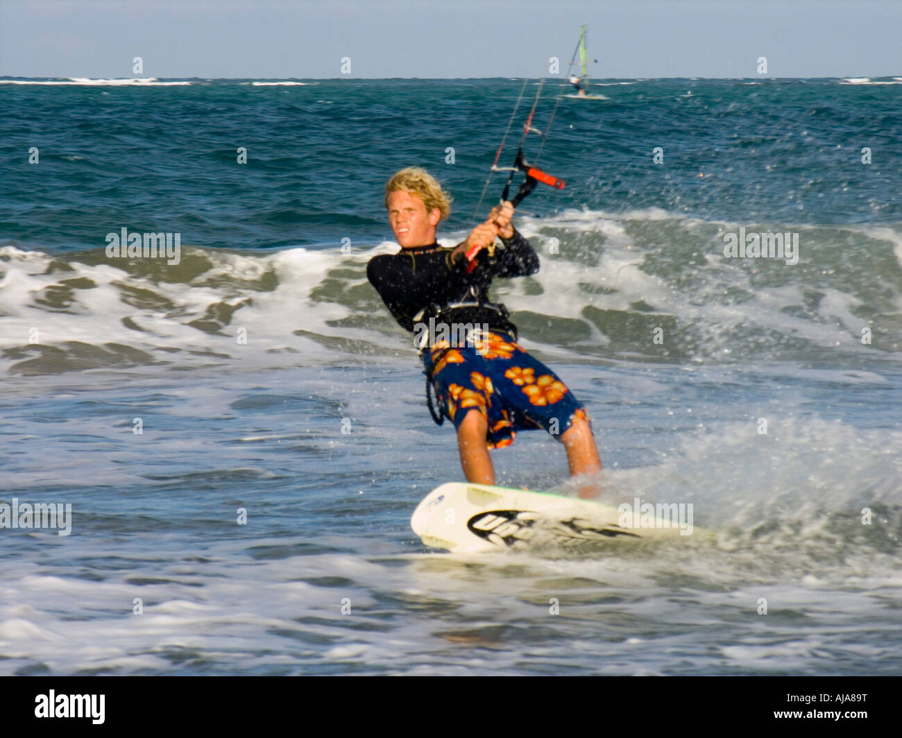 kitesurfing in Cabarete, Dominican Republic Stock Photo Alamy