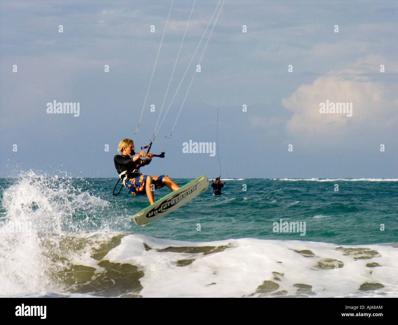 kitesurfing in Cabarete, Dominican Republic Stock Photo Alamy