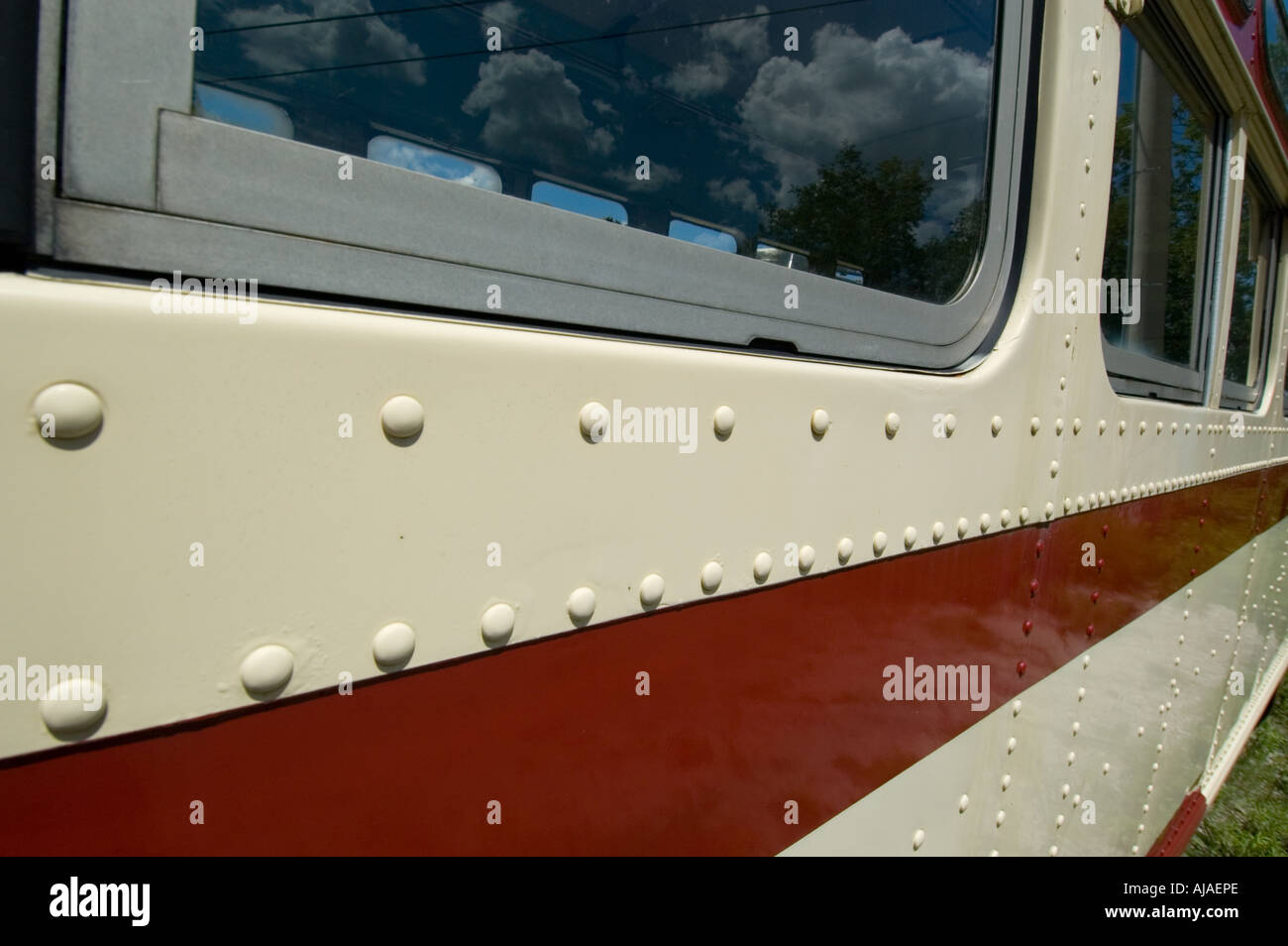 Old transit bus permanently put out of service Stock Photo Alamy