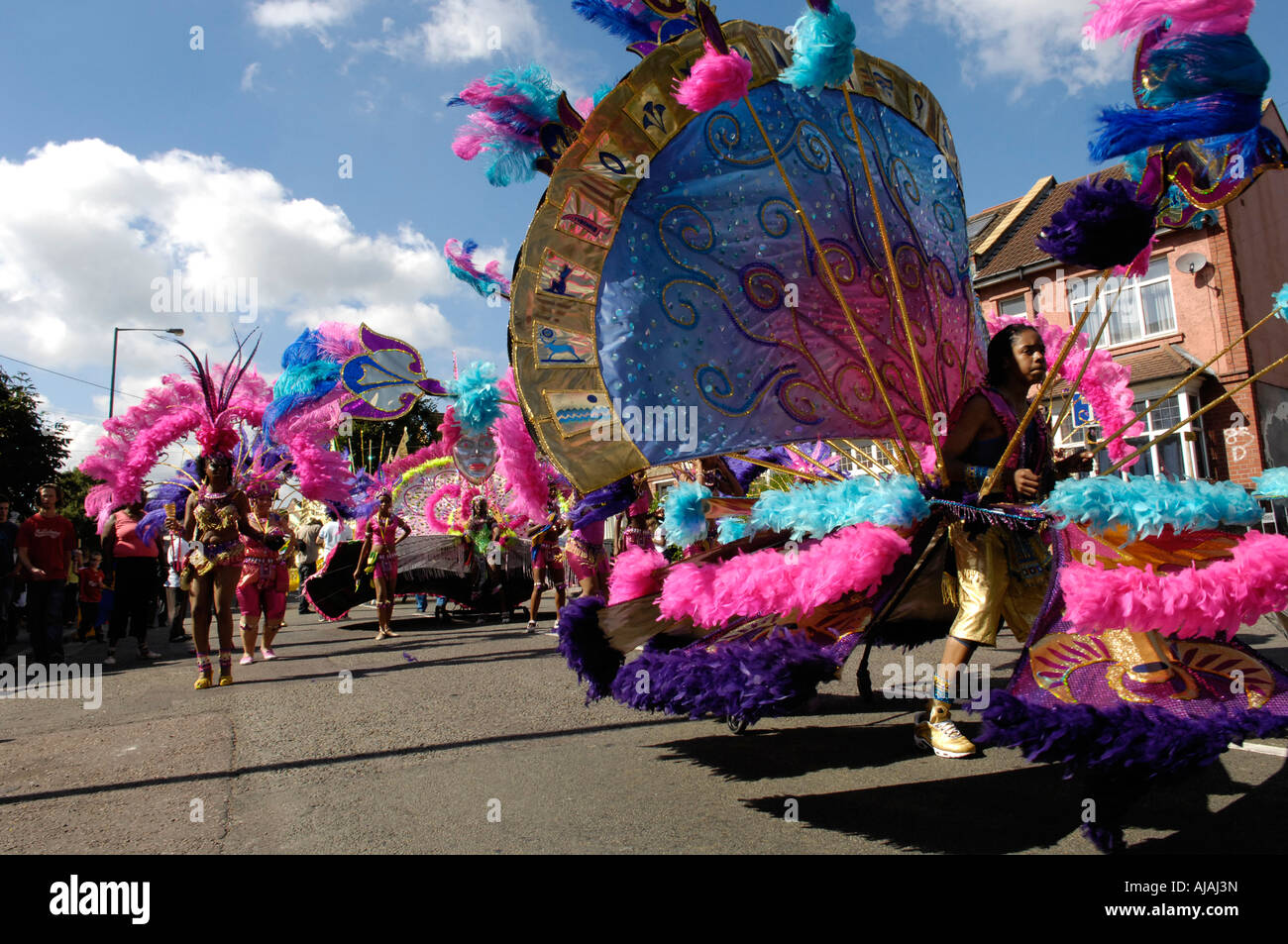 St Pauls carnival procession Bristol UK Stock Photo
