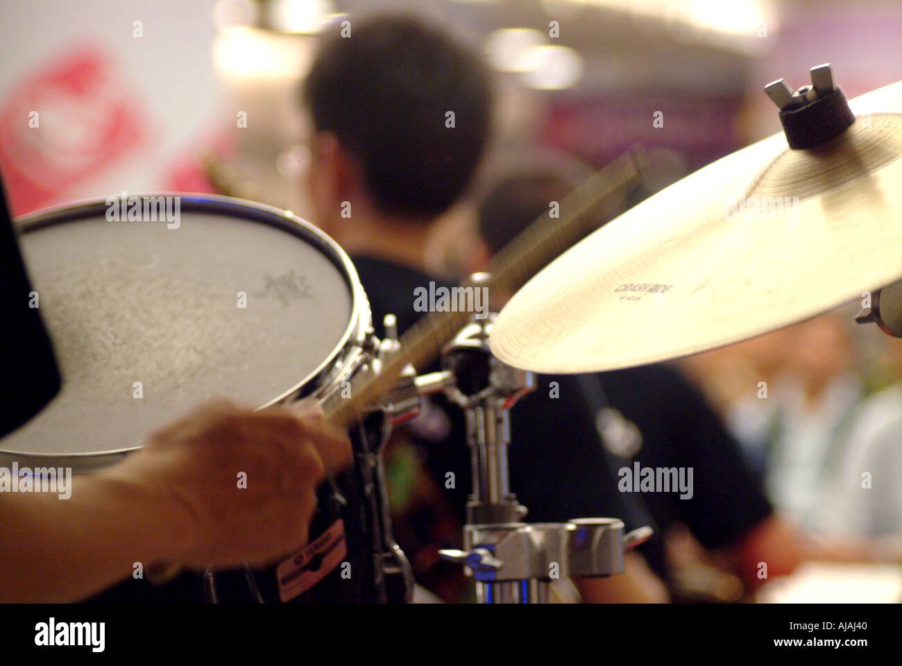 Sound Trap Orchestra performing in Kyoto Japan September 2005 Stock ...