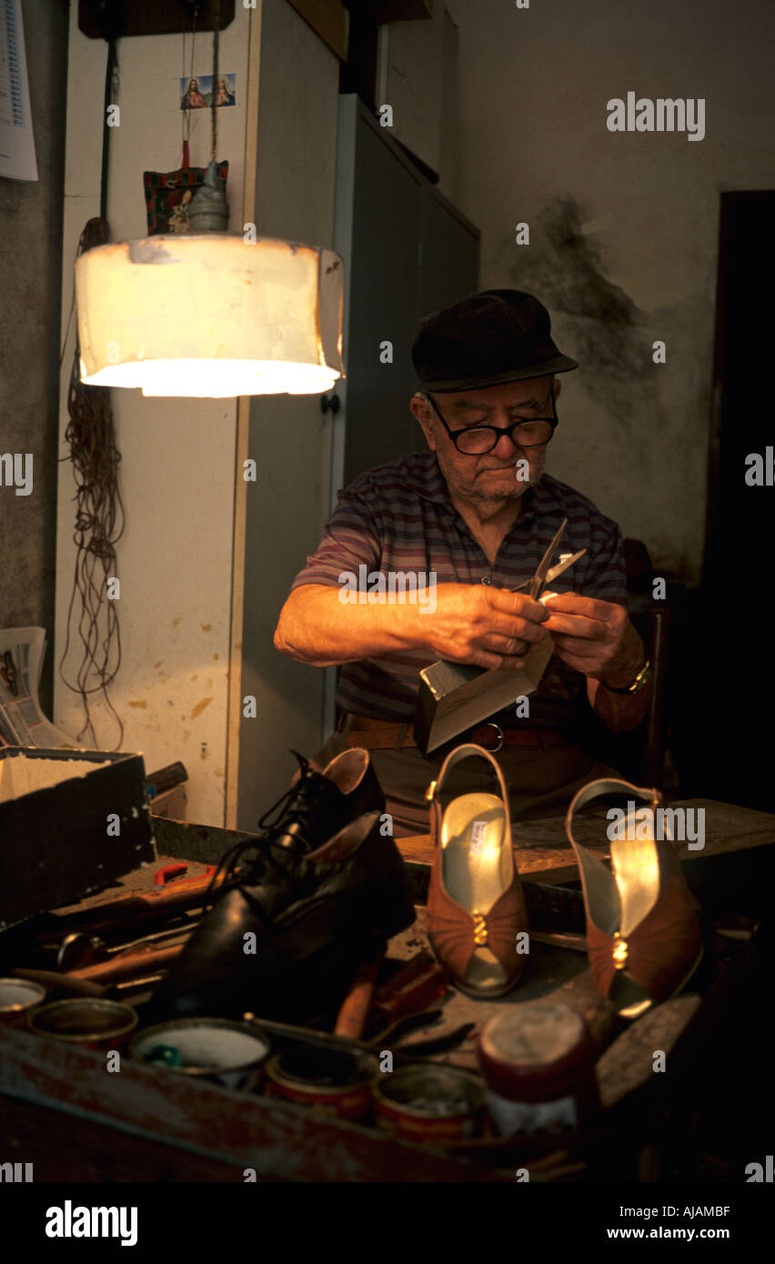 Old shoemaker hi-res stock photography and images - Alamy
