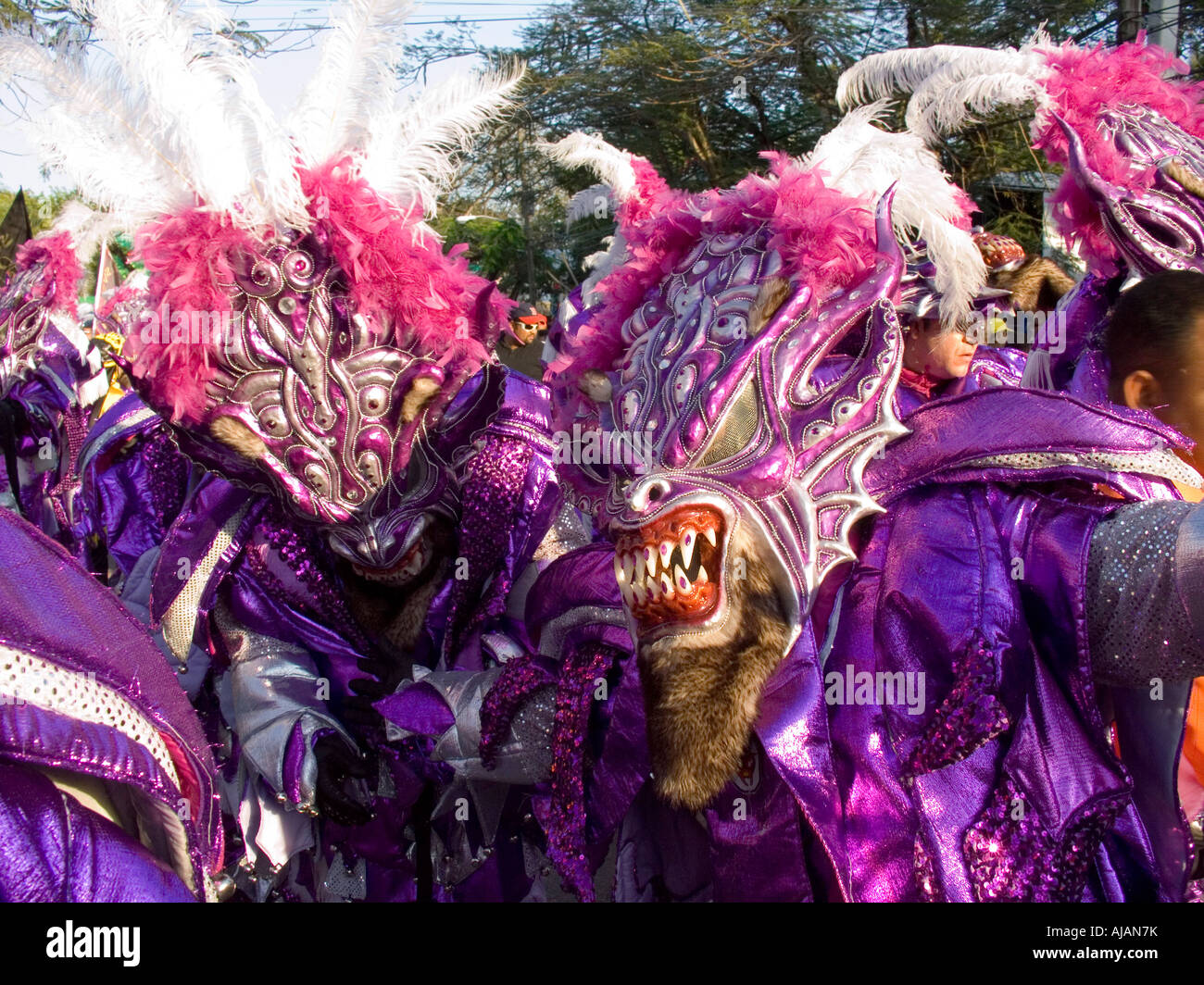 Carnaval de la Vega Carnival, Dominican Republic Carnival Stock Photo