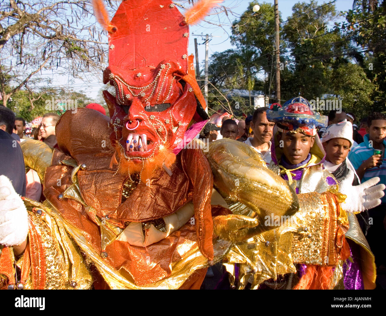Carnaval de la Vega Carnival, Dominican Republic Carnival Stock Photo