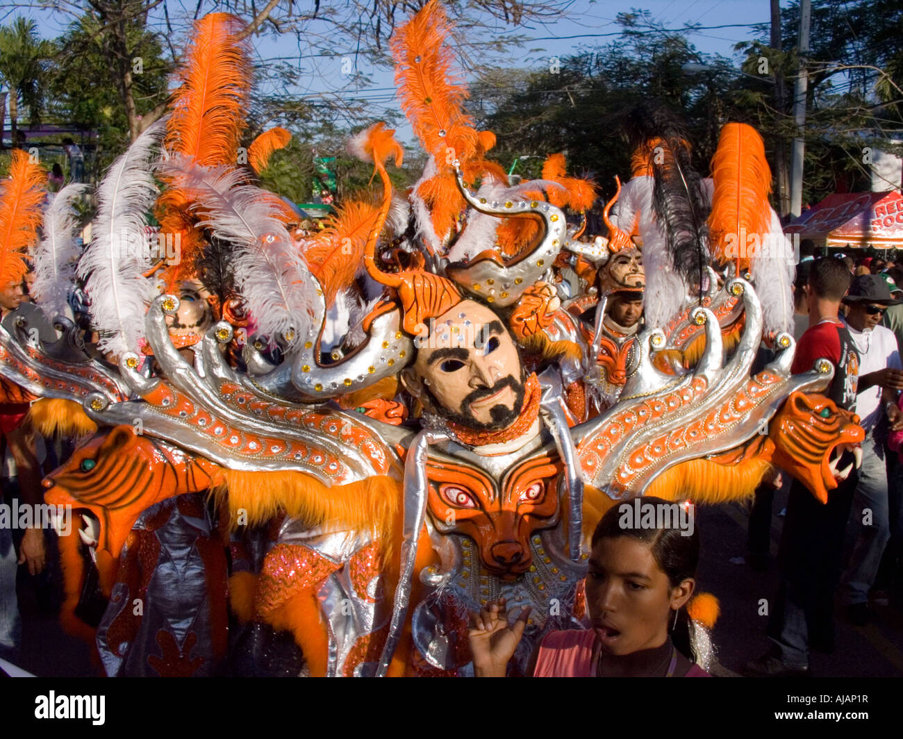 Carnaval de la Vega Carnival, Dominican Republic Carnival Stock Photo