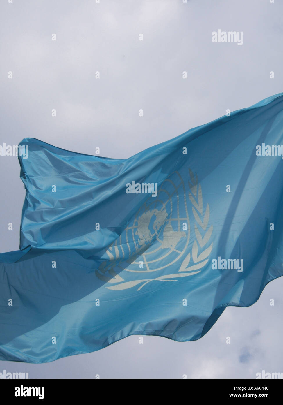 united nations flag Stock Photo - Alamy