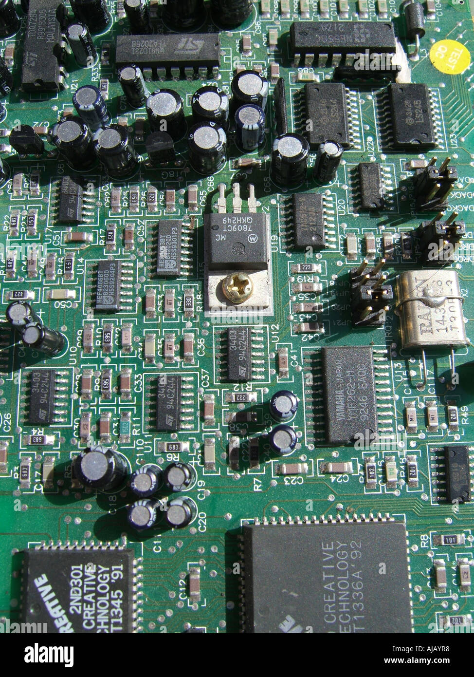 computer circuit and workings Stock Photo - Alamy