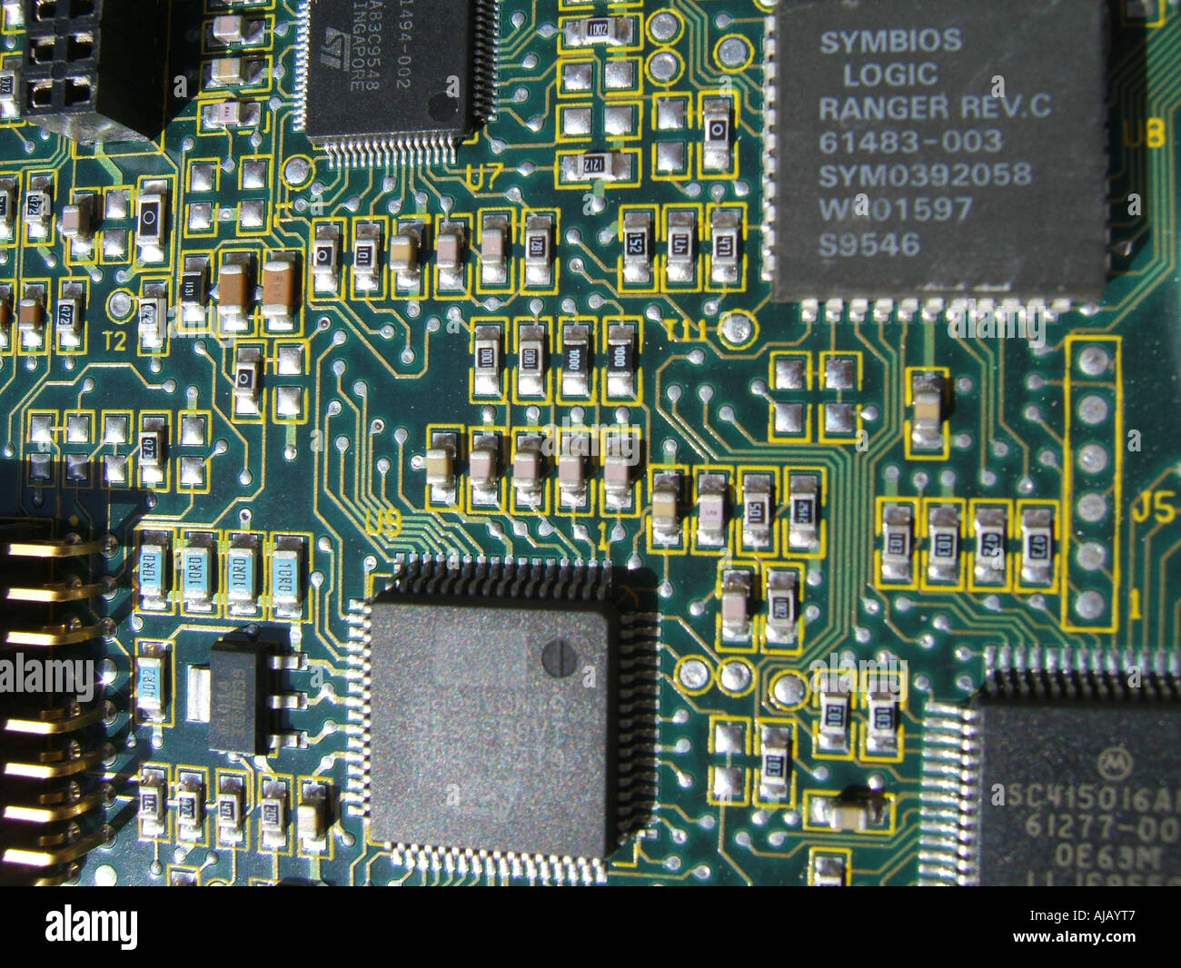 computer circuit and workings Stock Photo - Alamy