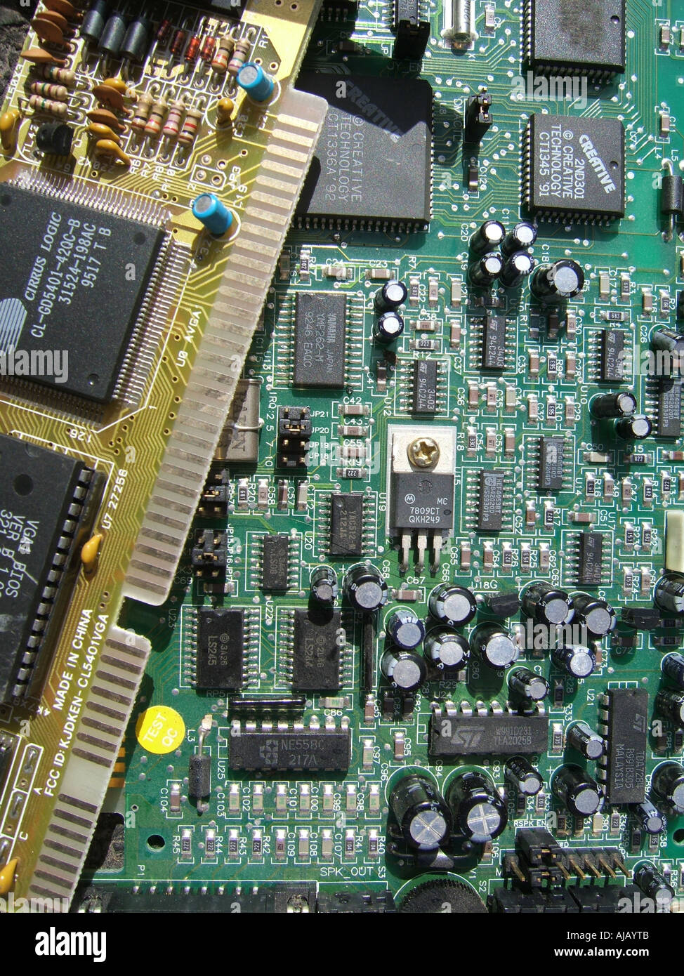 computer circuit and workings Stock Photo - Alamy