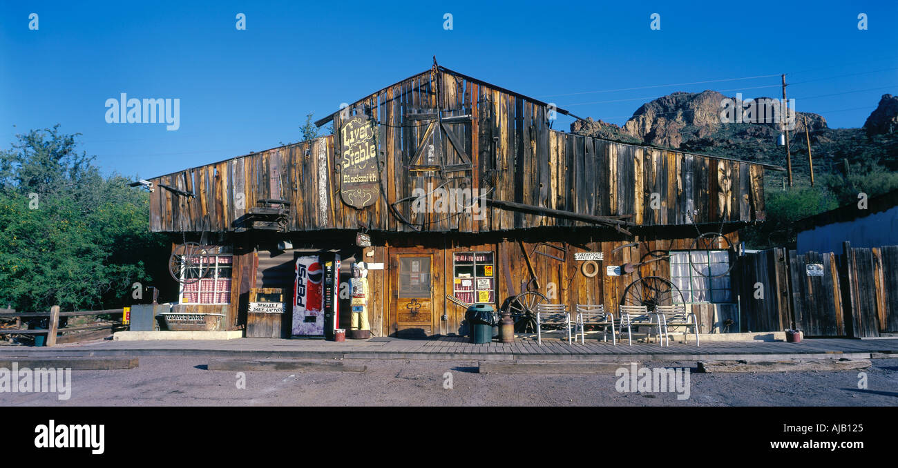 TORTILLA FLAT ARIZONA USA North America USA Arizona Stock Photo Alamy
