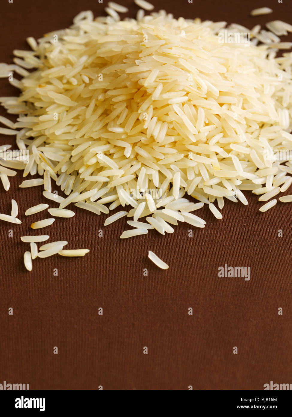 Basmati Rice Stock Photo