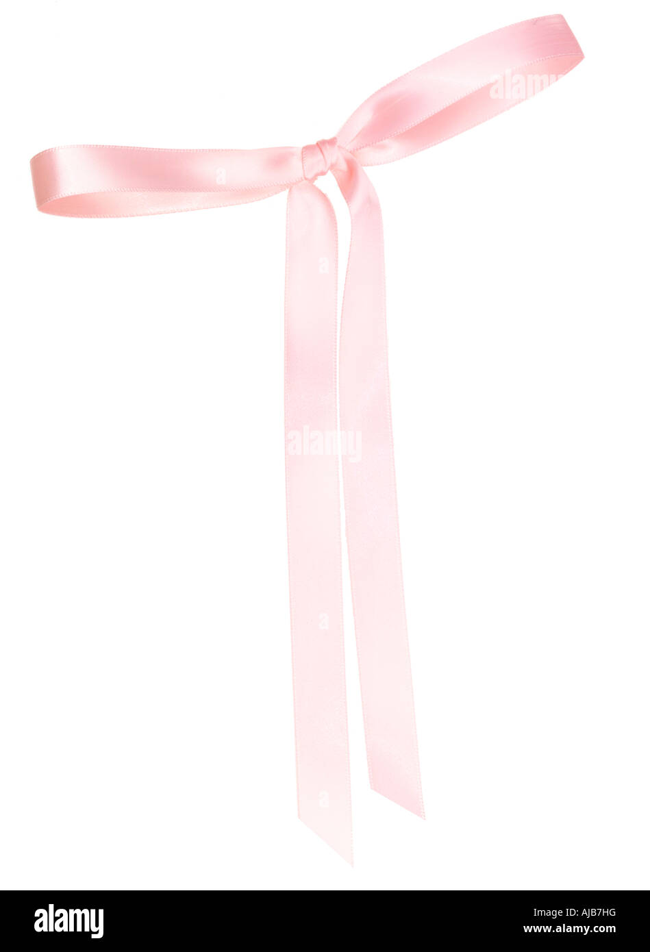 Pink Christmas Bow Stock Photo Alamy