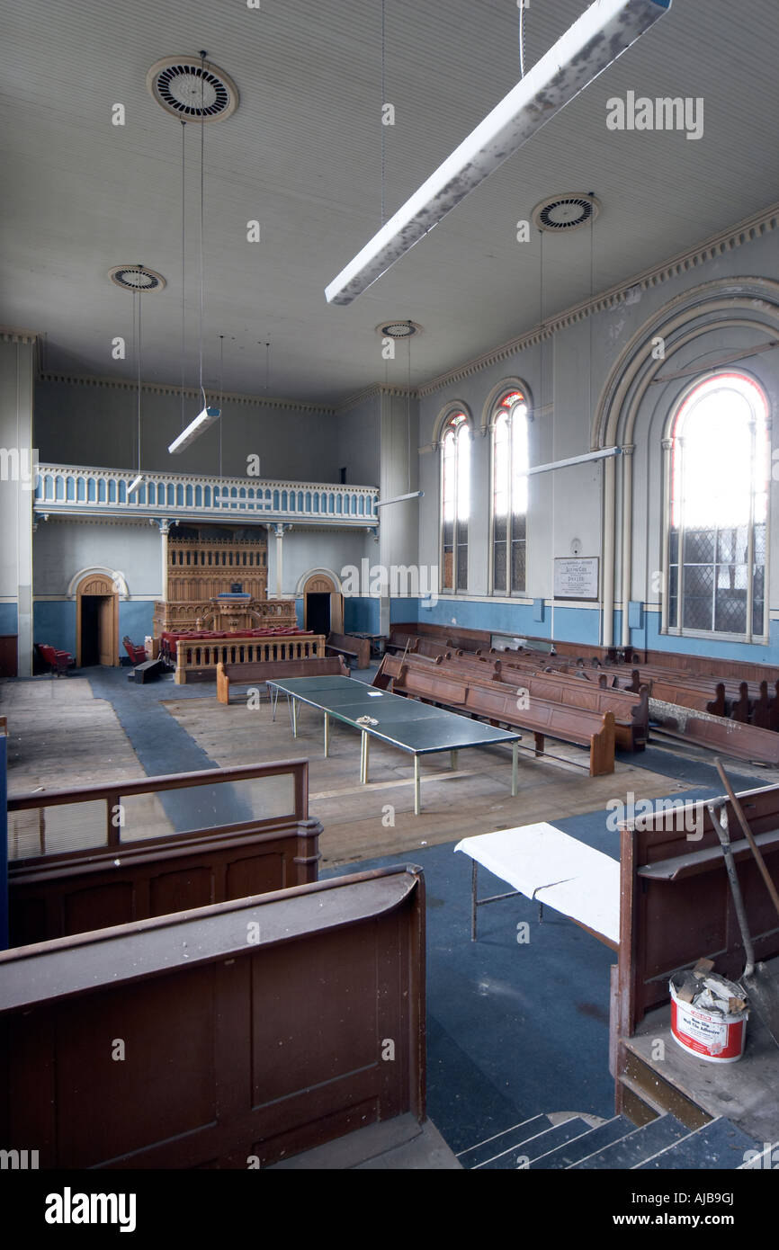 Main Hall Prior To Restoration Of Derelict Cavendish Street Chapel 