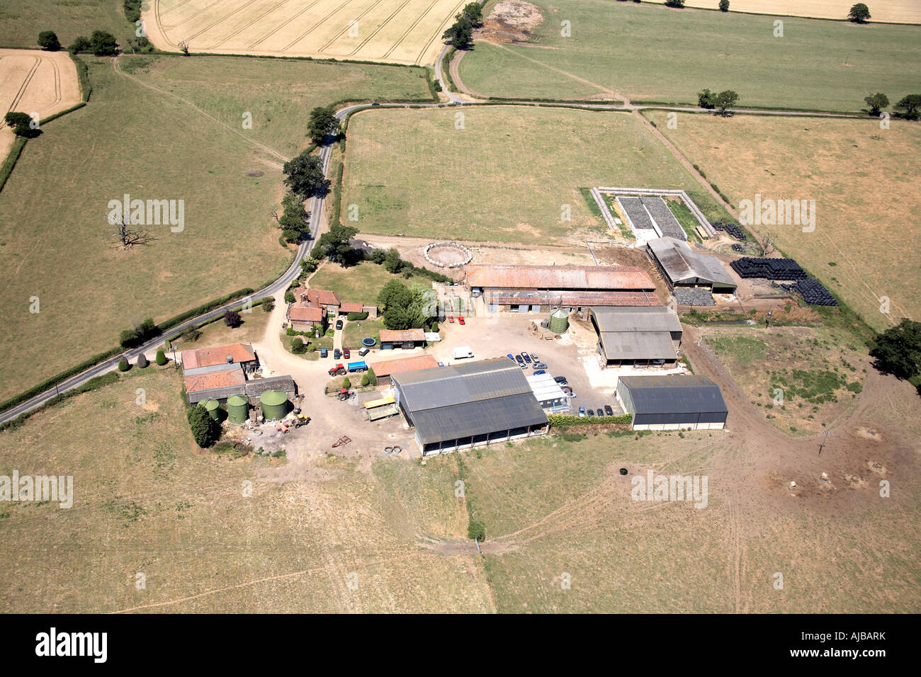 British farming aireal view hires stock photography and images Alamy