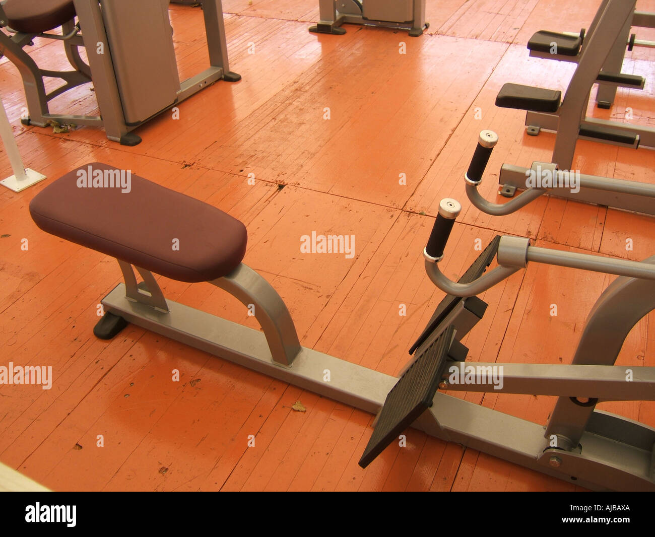 Empty gym many gym equipment hires stock photography and images Alamy
