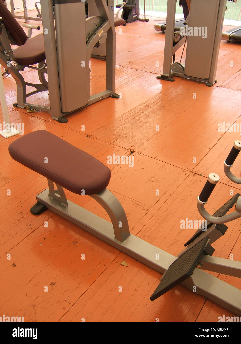 Empty gym many gym equipment hires stock photography and images Alamy