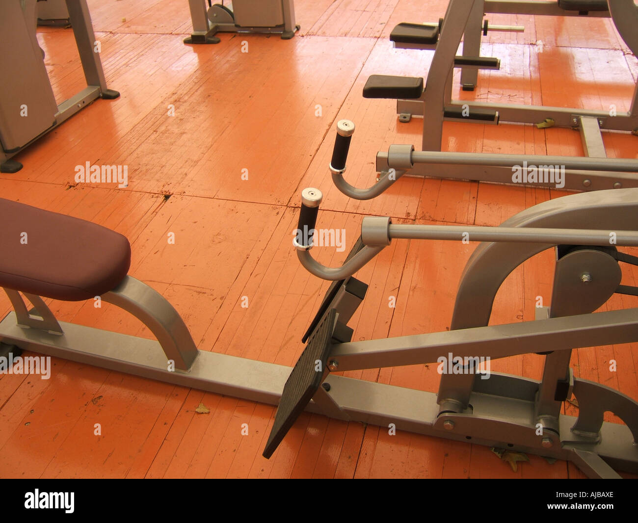 Empty gym many gym equipment hires stock photography and images Alamy