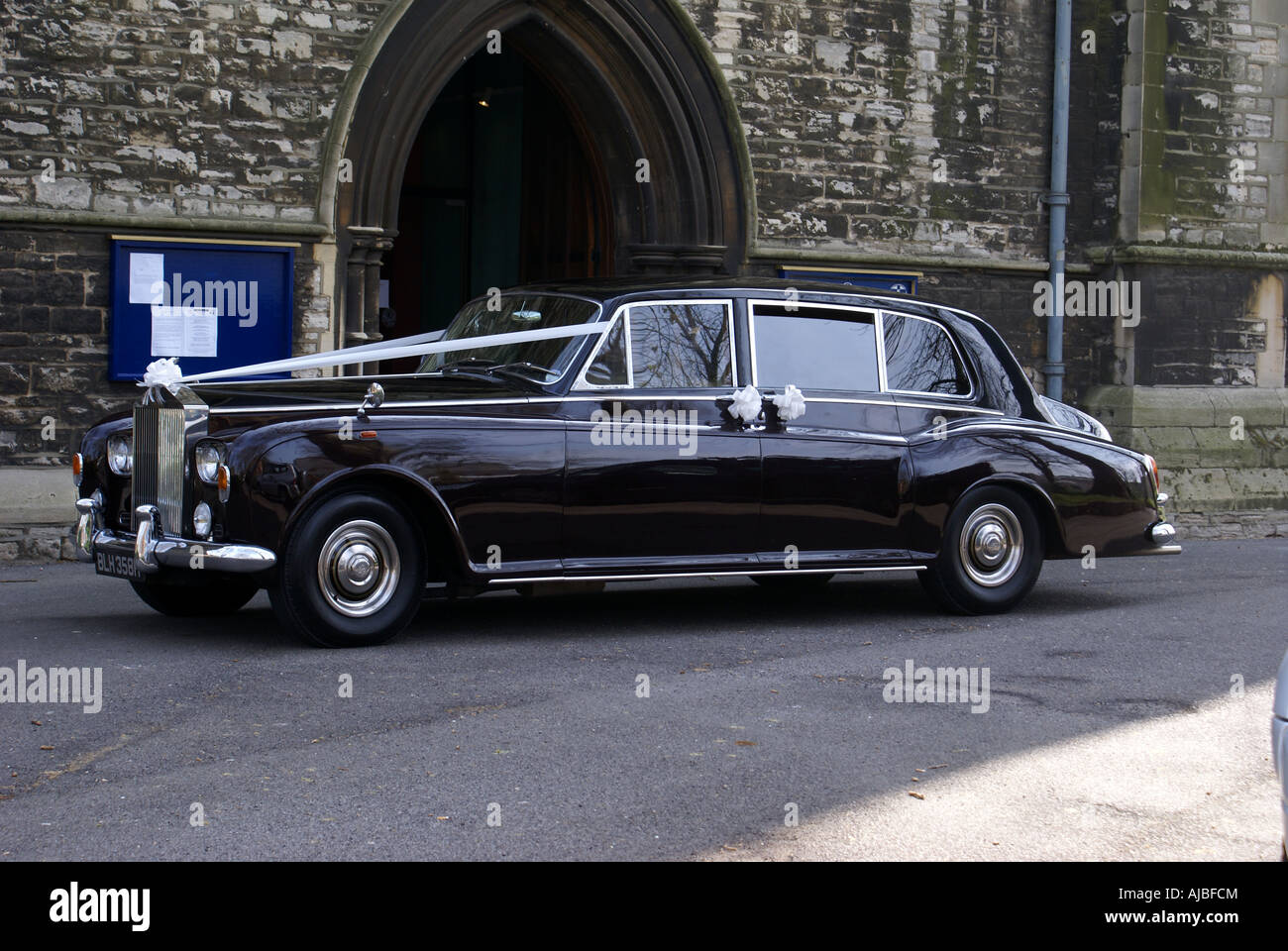 The bride and groom at st marys church hi-res stock photography and ...