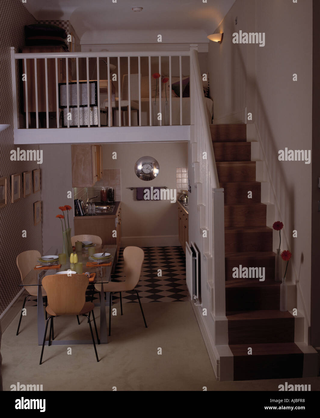 House of stairs hi-res stock photography and images - Alamy
