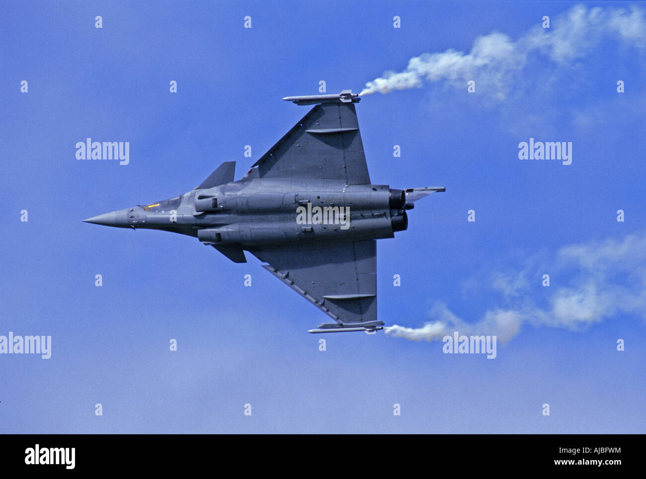 The Dassault Rafale French Fighter Aircraft Stock Photo