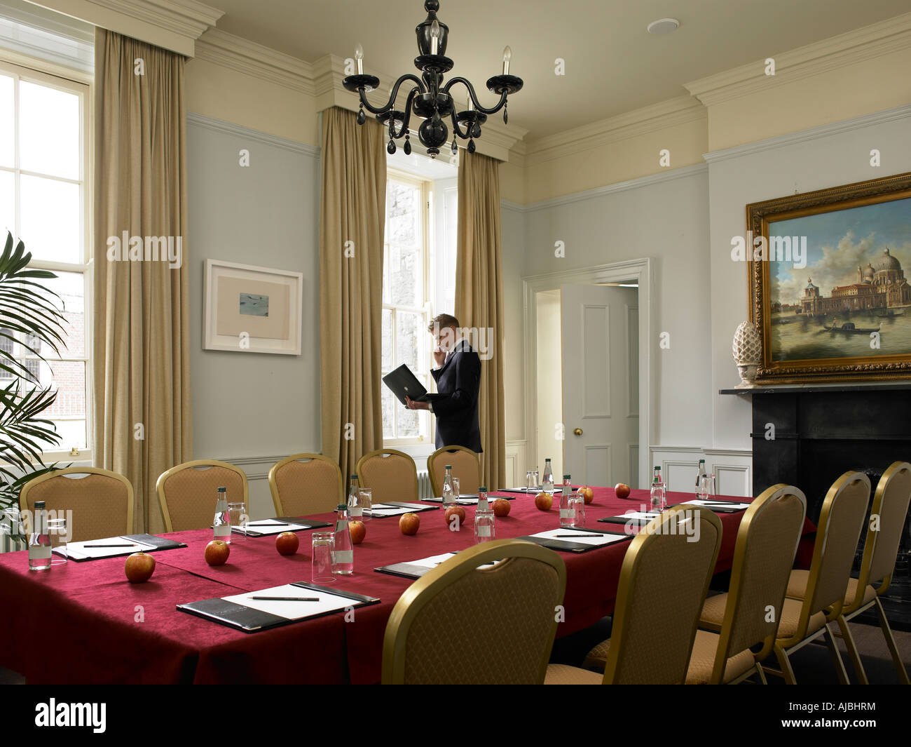 Boardroom set meeting hi-res stock photography and images - Alamy
