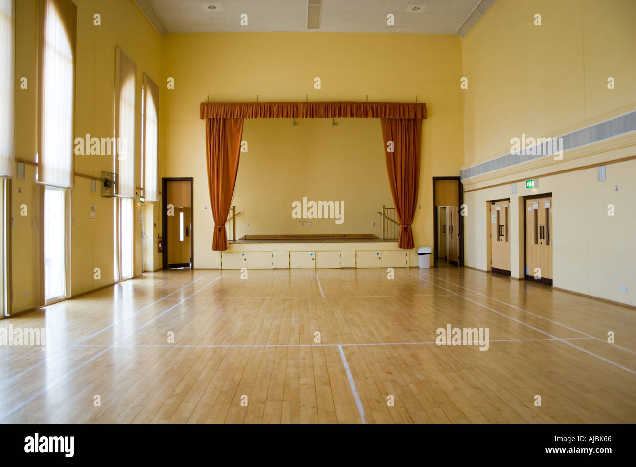 The Hall at North Springfield Community Centre Chelmsford Stock Photo