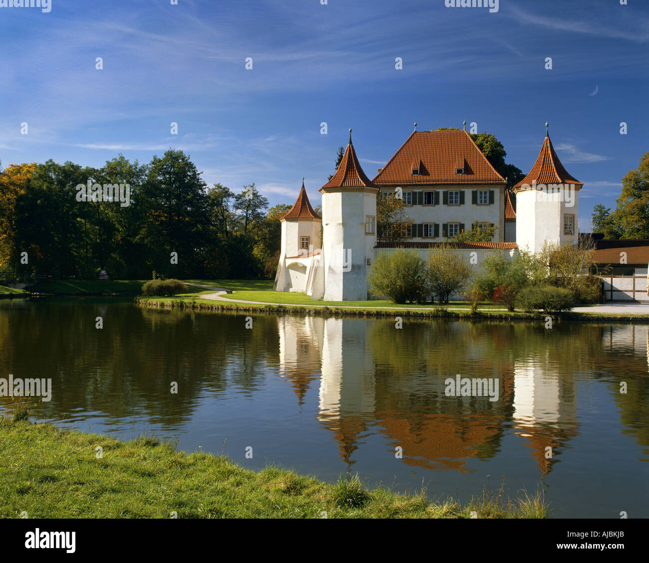 DE - BAVARIA:  Blutenburg Castle in Munich Stock Photo