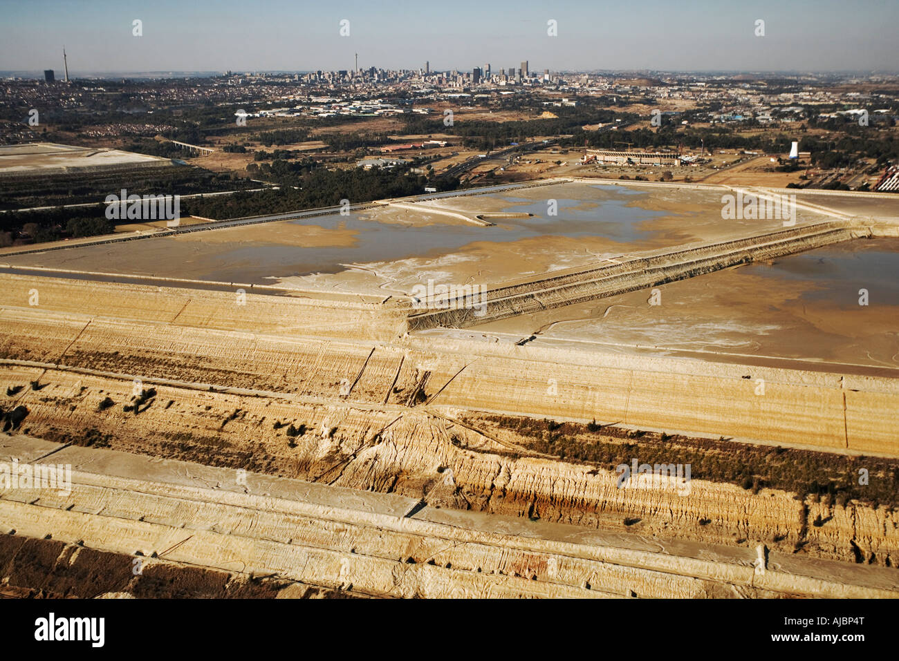 Aerial johannesburg mine dump hires stock photography and images Alamy