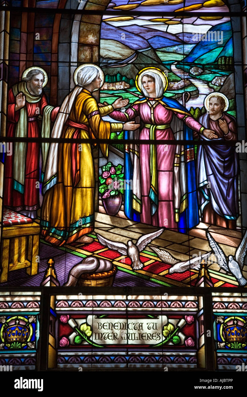 Church stained glass window ontario hires stock photography and images