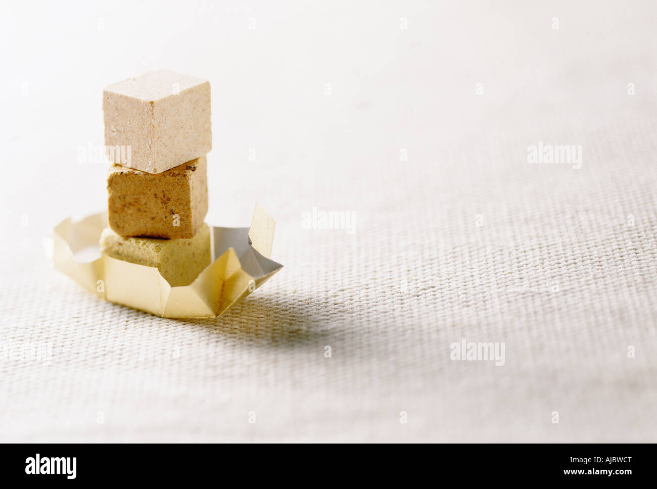 Stacked Vegetable Soup Stock Cubes Stock Photo Alamy