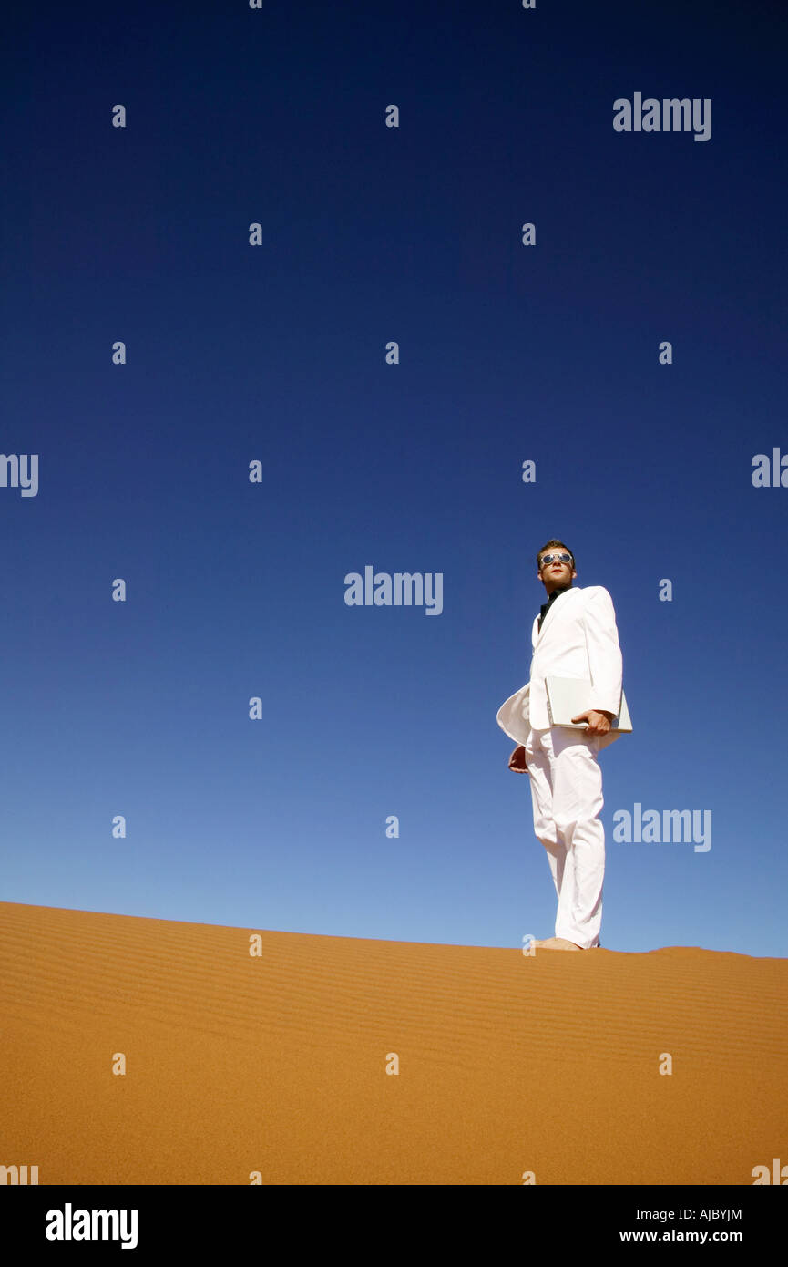 The man in the white suit hi-res stock photography and images - Alamy