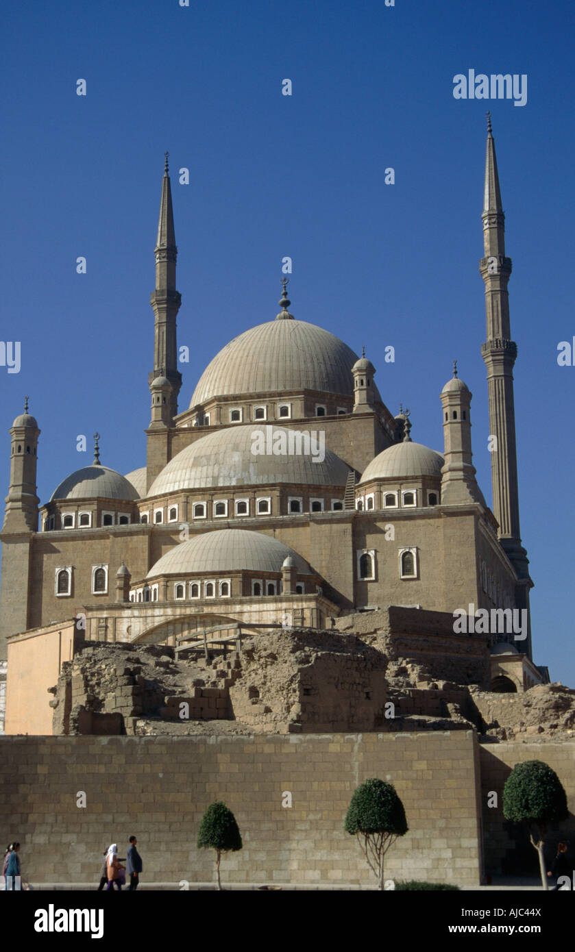 Muhammed Ali Mosque - Low Angle View Stock Photo - Alamy