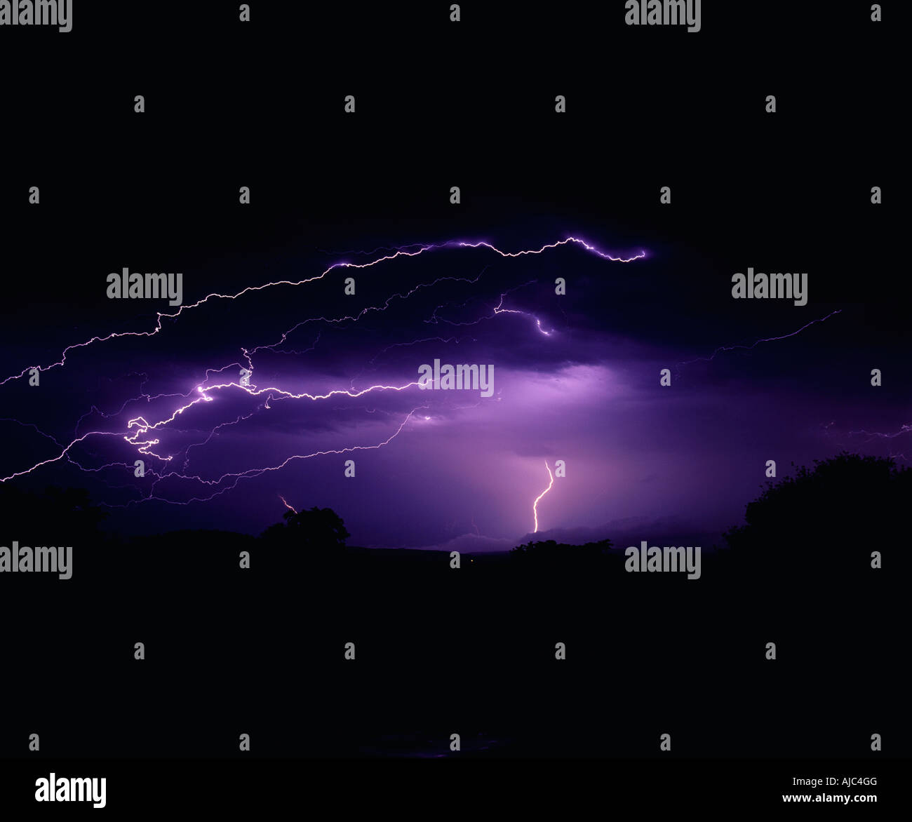 Fork lightning hires stock photography and images Alamy