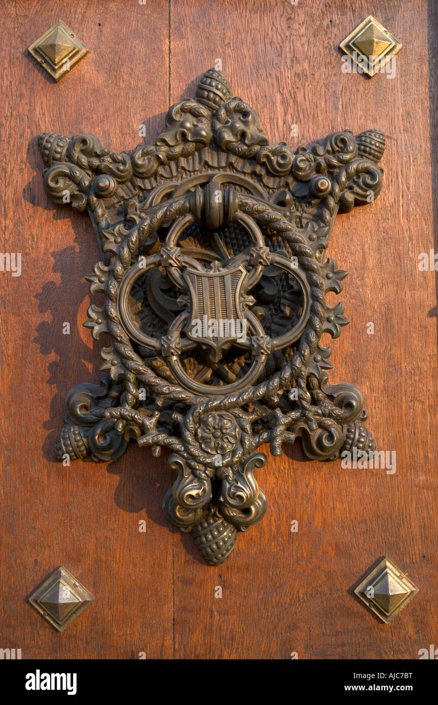 Door Knocker Of Hluboka Nad Vltavou Castle In Southern