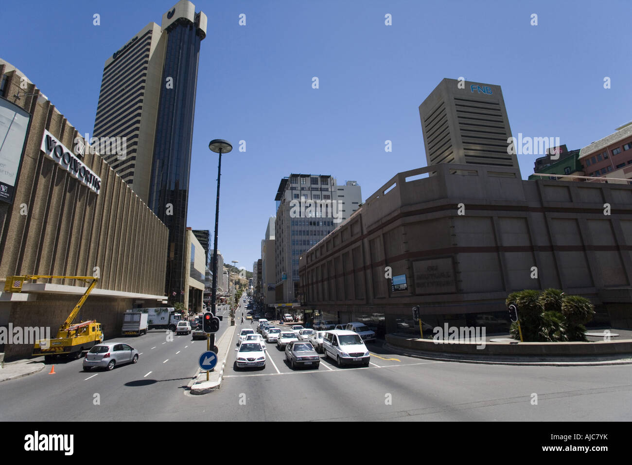 Cape Town, tower blocks, South Africa, Capetown Stock Photo Alamy