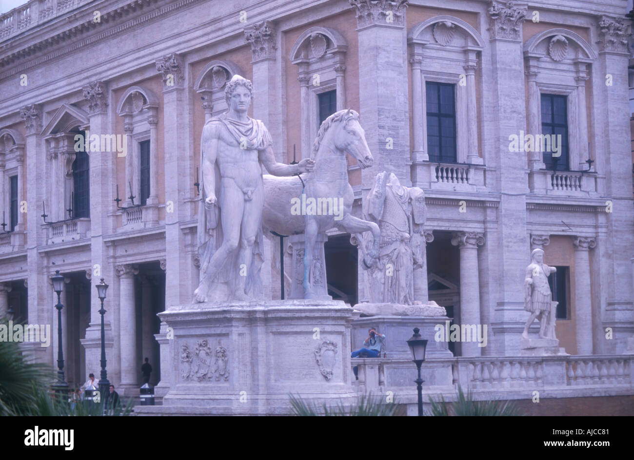 Dioskuren statue hi-res stock photography and images - Alamy