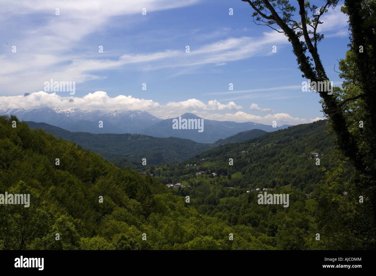 The Pyrenees Ariege France Stock Photo - Alamy