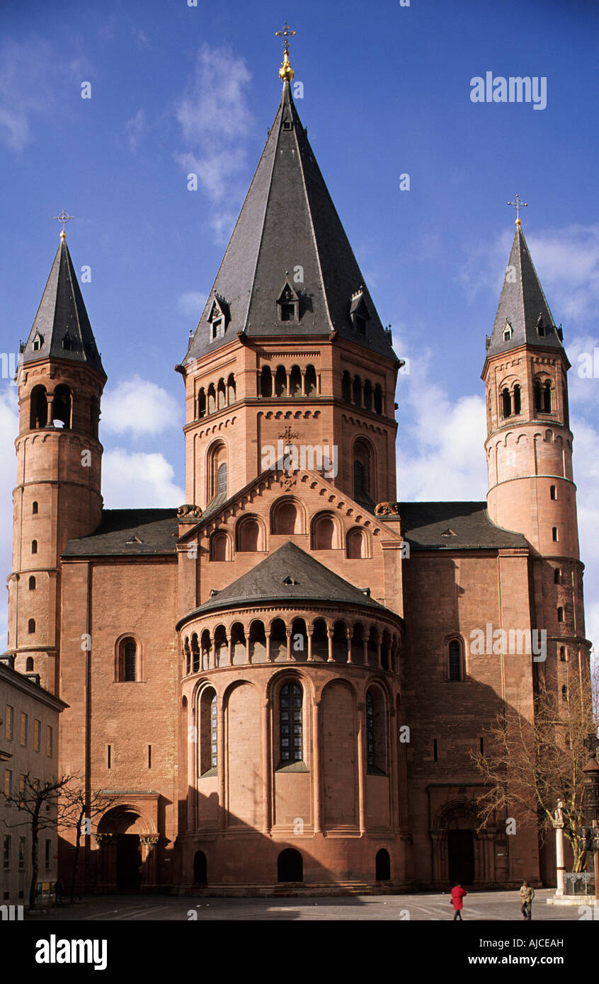 Mainzer Dom | cathedral in Mainz Stock Photo