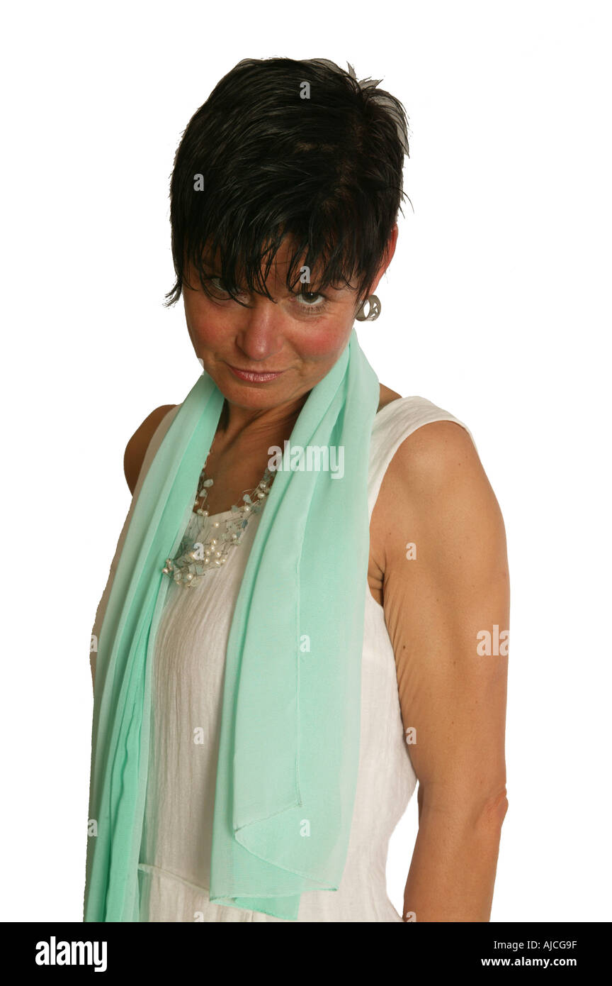 Closeup woman Cut Out Stock Images & Pictures - Alamy