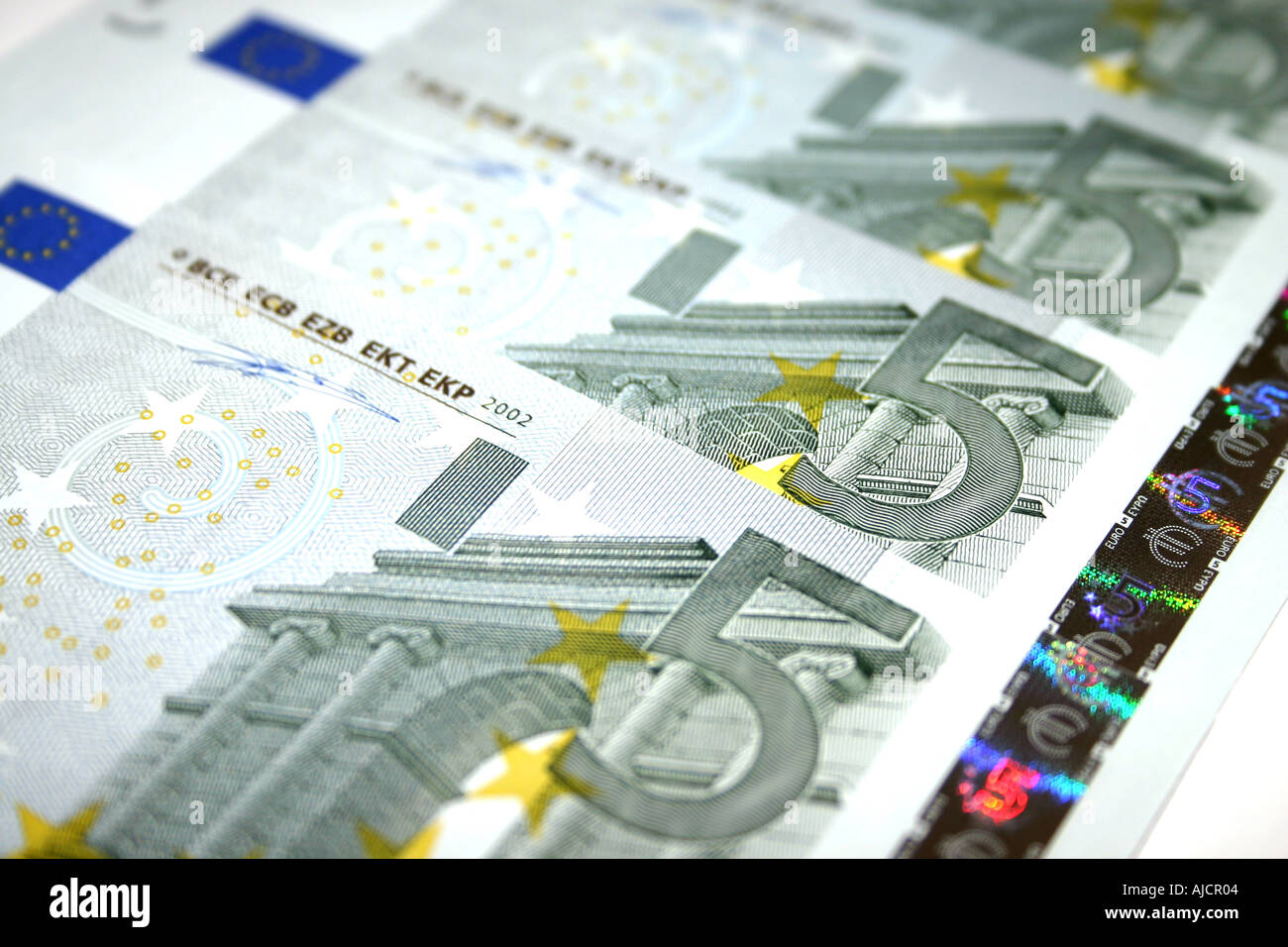 5 euro bank notes hi-res stock photography and images - Alamy