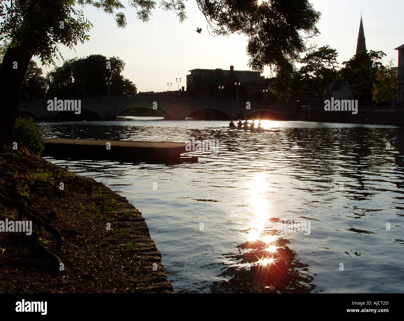 bedford town bridge Stock Photo - Alamy