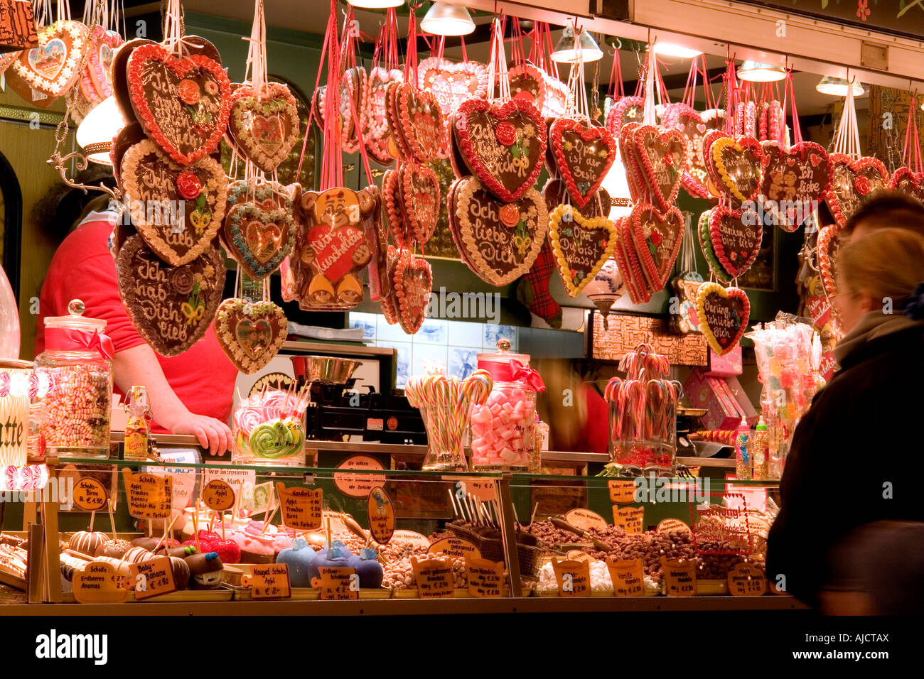 DE DEU Germany Capital Berlin Christmas Market at the Breitscheidplatz NO MR No third party rights available Stock Photo