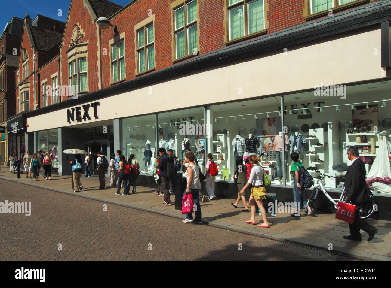 Cambridge branch of Next clothing store Stock Photo